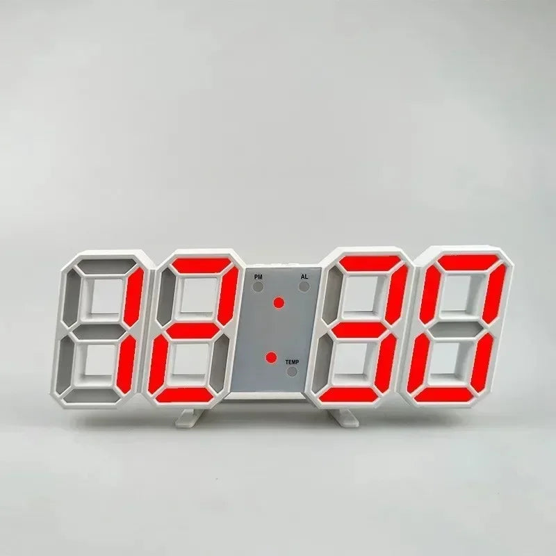 3D LED Digital Alarm Clock ⏰